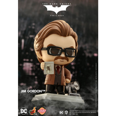 The Dark Knight Trilogy Cosbi Mini figúrka Lieutenant Jim Gordon 8 cm